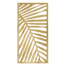 Leaf fali dekoráció, Arany