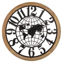 Earth falióra barna kerettel, Fekete