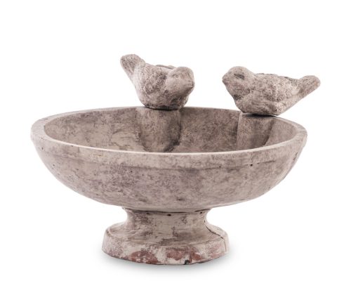 Vintage madáritató, Szürke