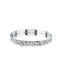 Art Deco kínálótálca, Ezüst