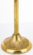 Barokk stílusú gyertyatartó, Arany