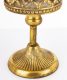 Barokk stílusú gyertyatartó, Arany