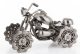 Motorkerékpár dísz, Ezüst
