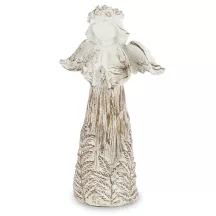 Vintage angyalka dísz, Szürke