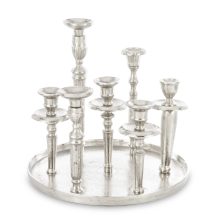 Loyd prémium gyertyatartó, Ezüst