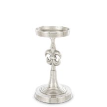 Barokk stílusú gyertyatartó, Ezüst