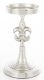 Barokk stílusú gyertyatartó, Ezüst