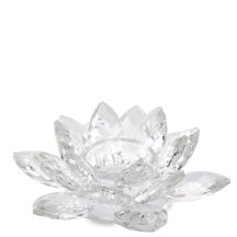 Üveg gyertyatartó, Átlátszó