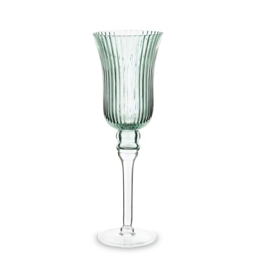 Elegáns gyertyatartó, Zöld