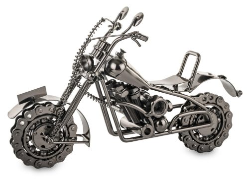 Motorkerékpár dísz, Ezüst