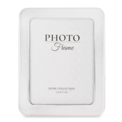 Metal asztali képkeret, Ezüst
