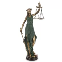 Themis görög istennő szobor, Bronz