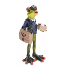 Postás béka dísz, Zöld