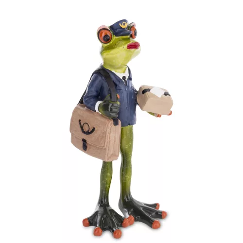 Postás béka dísz, Zöld