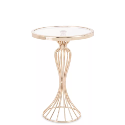 Elegáns süteményes kínálóállvány, Arany