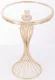 Elegáns süteményes kínálóállvány, Arany