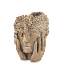 Virágos Afrodité kaspó, Arany