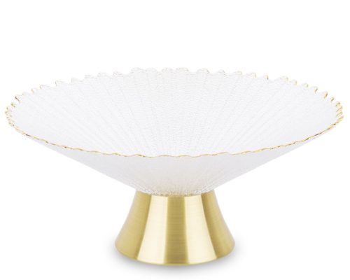 Elegáns kínálótál, Arany