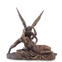 Psyché és Érosz mitológiai szobor, Bronz