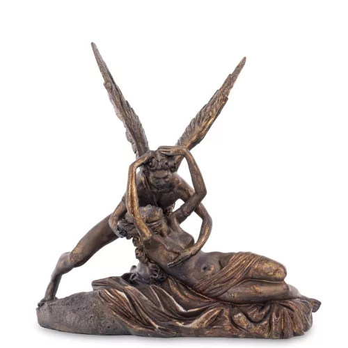 Psyché és Érosz mitológiai szobor, Bronz