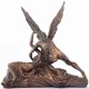 Psyché és Érosz mitológiai szobor, Bronz