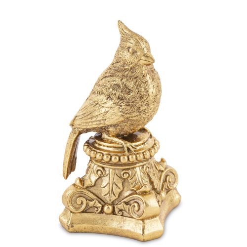 Elegáns madár dísz, Arany