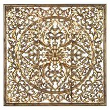 Díszes fali dekoráció, Bronz