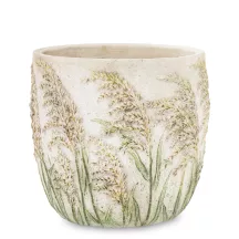 Nature mintás kaspó, Bézs