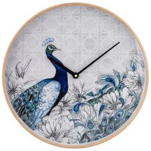 Pávamintás falióra, Kék