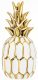 Ananász dísz, Arany