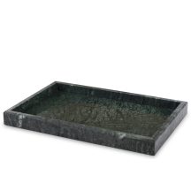 Márvány kínálótál, Sötétzöld