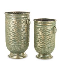 Keleti stílusú kaspó szett, Arany