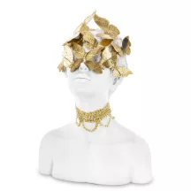 Modern művészi női szobor, Fehér