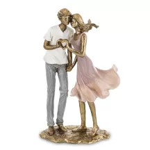 Szerelmes pár szobor, Bronz