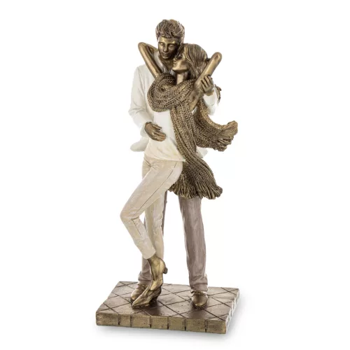 Szerelmes pár szobor, Bronz