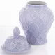 Amfora kerámia tároló, Lila