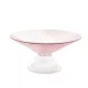 Üveg kínálótál, Rózsaszín