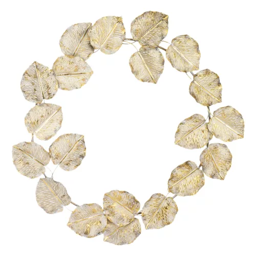 Koszorú fali dekoráció, Arany