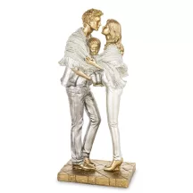 Családi életkép szobor, Arany