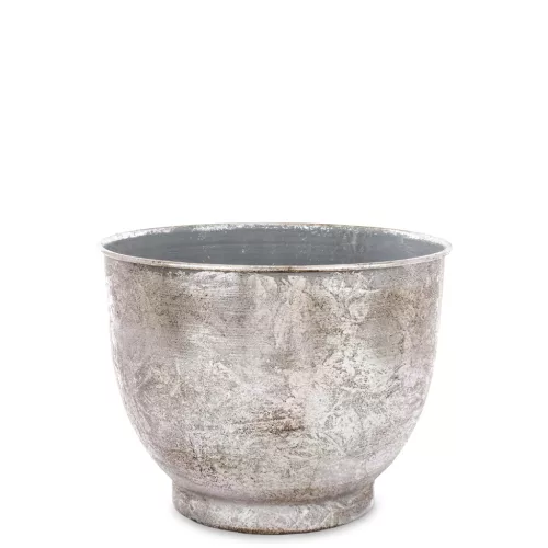 Antikolt hatású kaspó, Ezüst