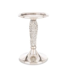 Art deco gyertyatartó, Ezüst