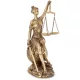 Themis görög istennő szobor, Arany