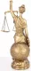 Themis görög istennő szobor, Arany