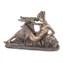 Léda mitológiai szobor, Bronz