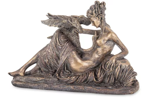 Léda mitológiai szobor, Bronz