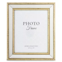 Antikotl hatású asztali képkeret, Arany