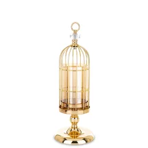 Kalitka lámpás-gyertyatartó, Arany