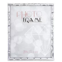 Csillogó asztali képkeret, Ezüst