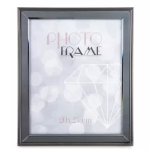 Üveg asztali képkeret, Ezüst