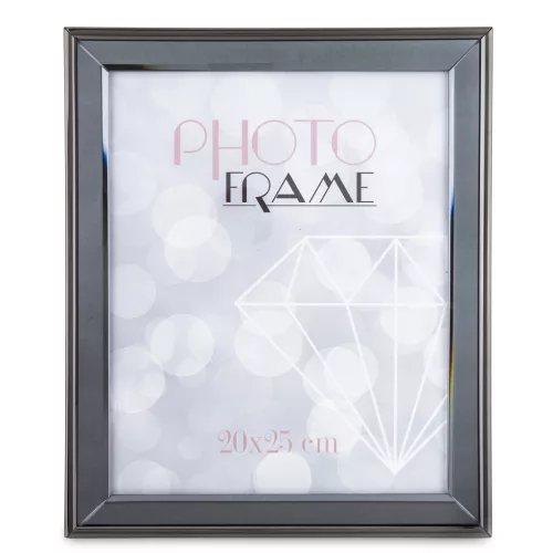 Üveg asztali képkeret, Ezüst